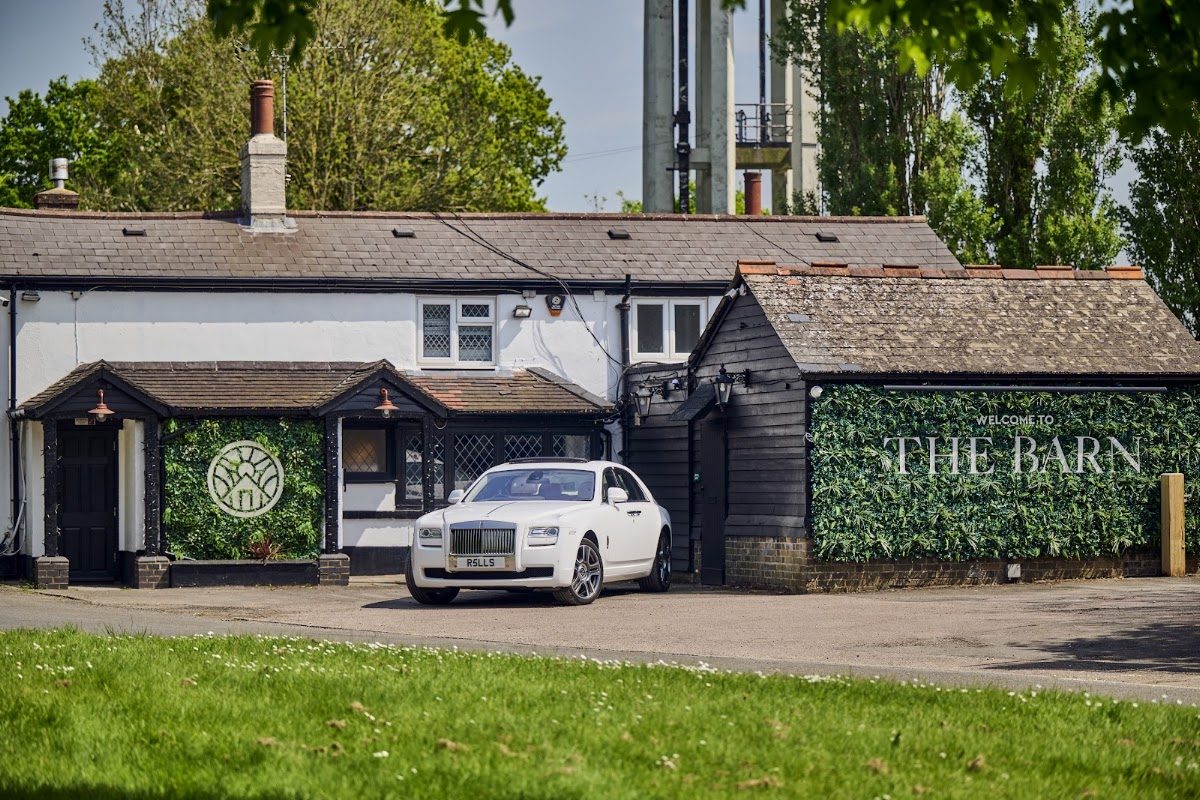 The Barn Tea Green