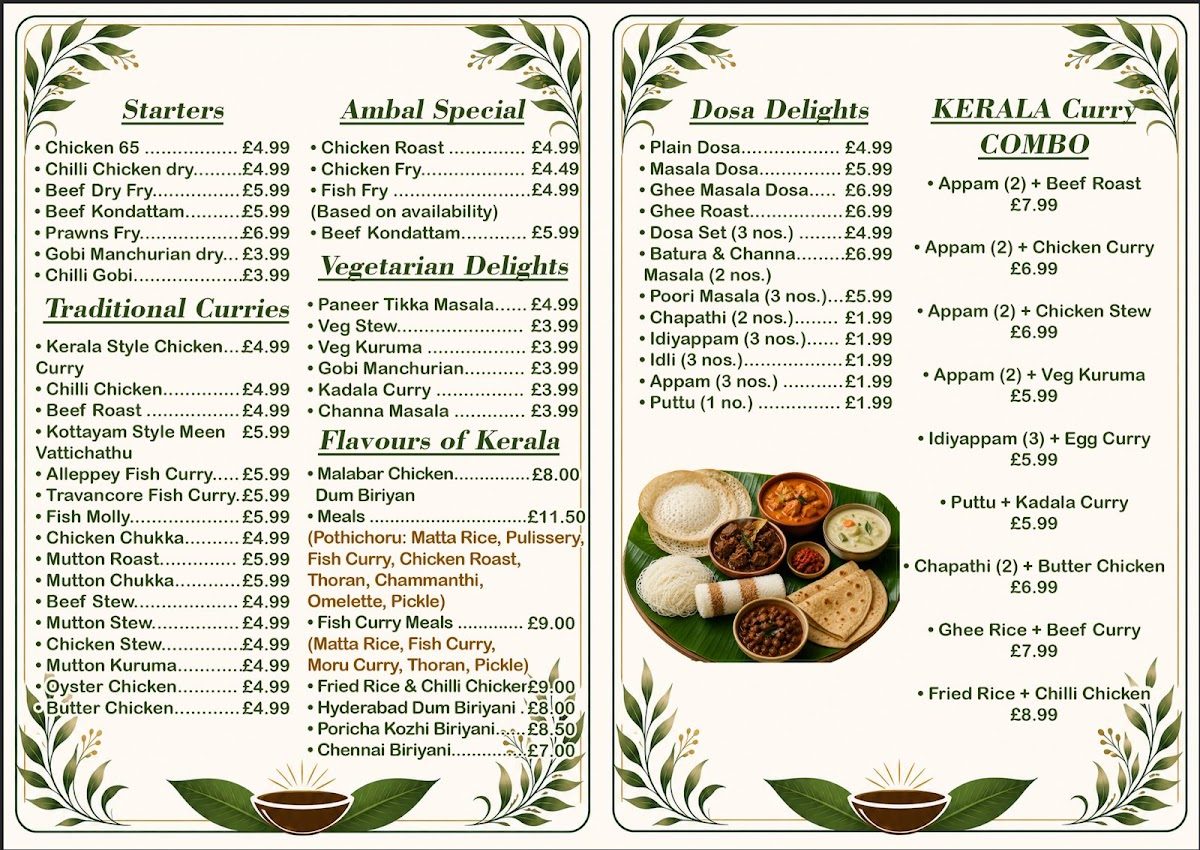 AMBAL SOUTH INDIAN KITCHEN