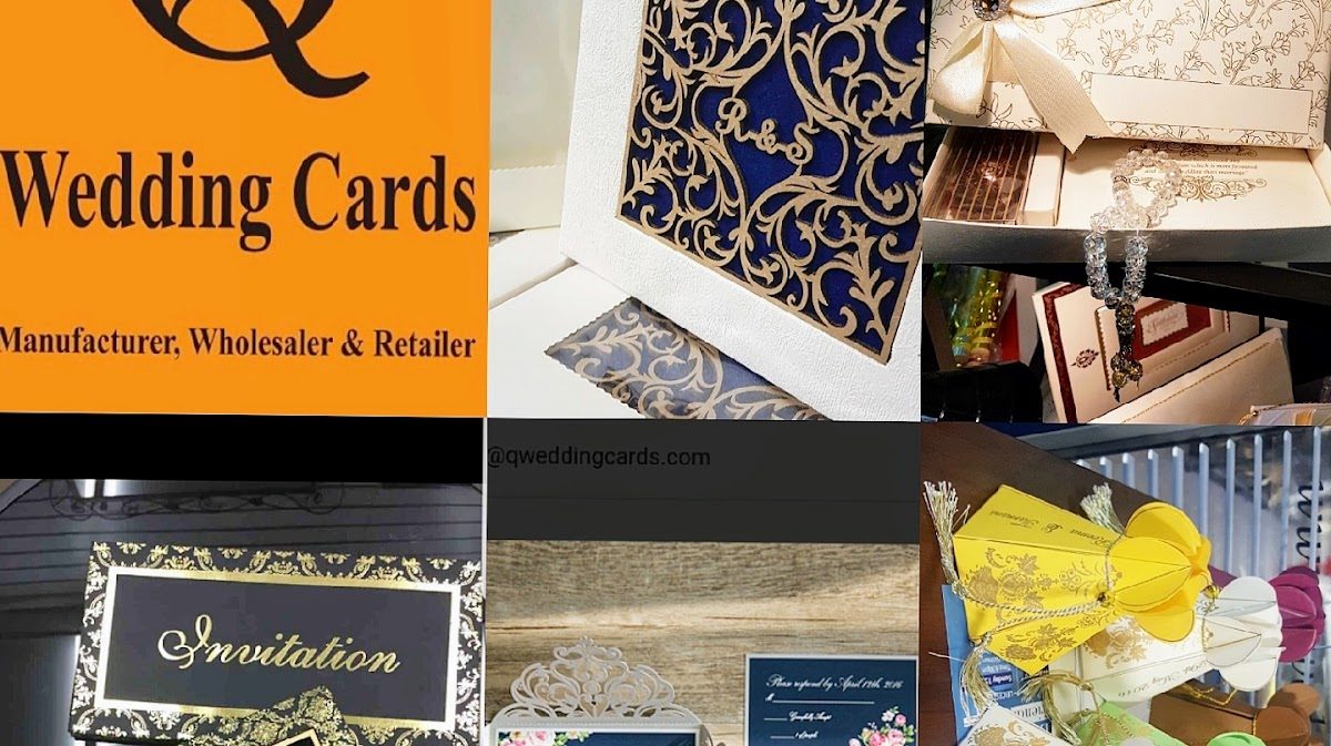 Q Wedding Cards