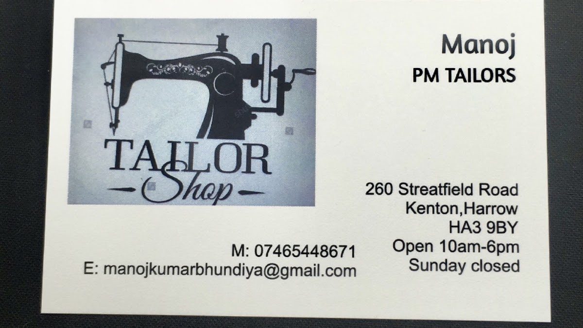 PM Tailors Harrow London