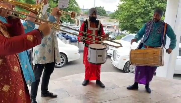 Dhol Drillerz; Dhol Players, Band Baja, Tootni, Bhangra Dancers & White Horses Manchester/Bolton/Oldham/Bradford/Dewsbury