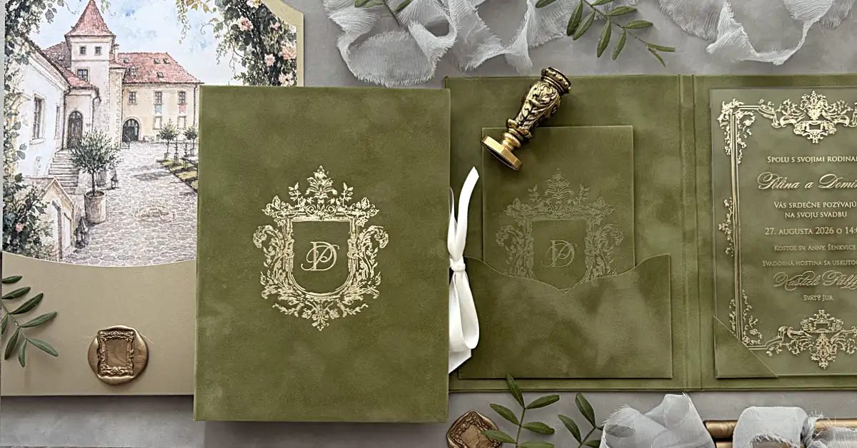 Luxury Wedding Invitations - Polina Perri UK
