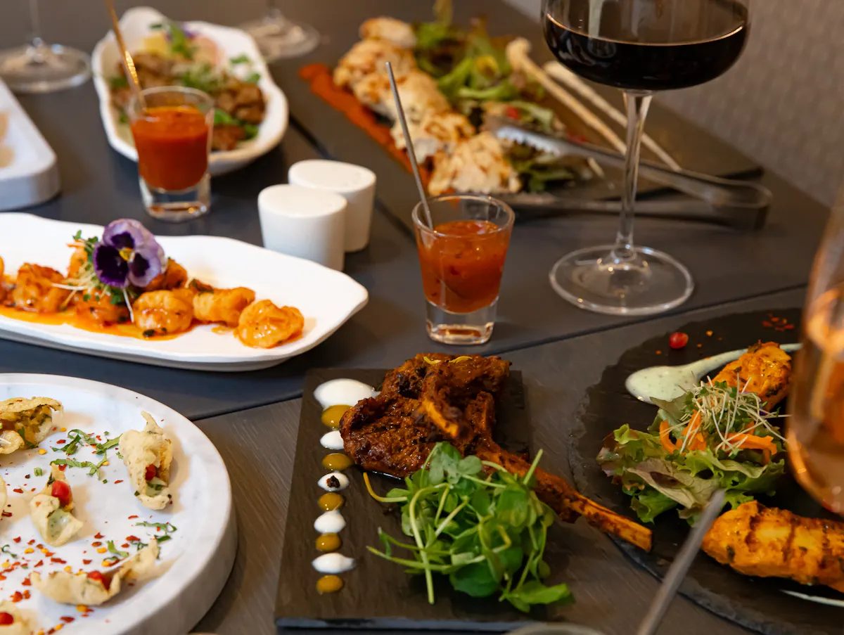 Rishi's in Slate & Grain Brasserie and Bar.