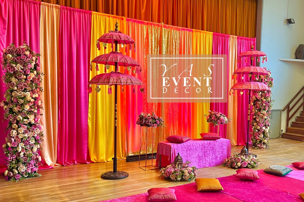 Wedding & Mehndi Backdrop hire London